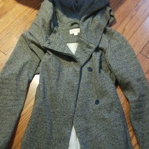 Gray jacket for women size L great condition